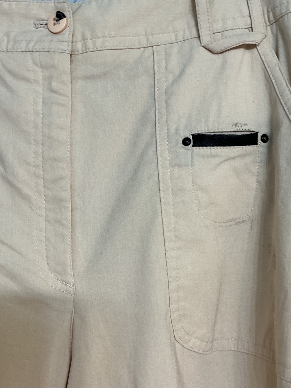 jamie sadock Cream Cargo Capris - Picture 4 of 4